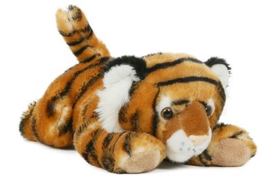 Plüschtier Tiger braun 27cm Kuscheltiere Stofftiere Raubkatzen Zootiere Tiere neu