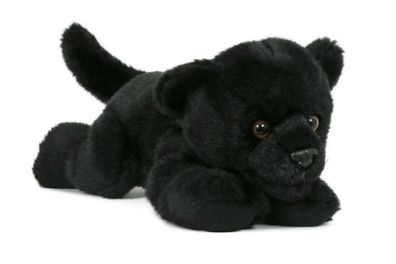 Plüschtier schwarzer Panther 27cm Kuscheltiere Stofftiere Raubkatzen Zootiere Tiere