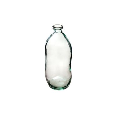 Vase bouteille verre recyclé Orage H35 - Blau - Atmosphera