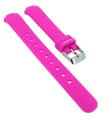 Calypso ? Uhrenarmband aus Silikon in pink glatt weich ? K6069 K6069/1