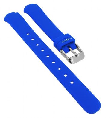Calypso • Uhrenarmband aus Silikon in blau Schließe silbern • K6069/3