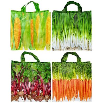 Einkaufstasche Shopper Einkaufsbeutel Tasche Fotodruck Gemüse