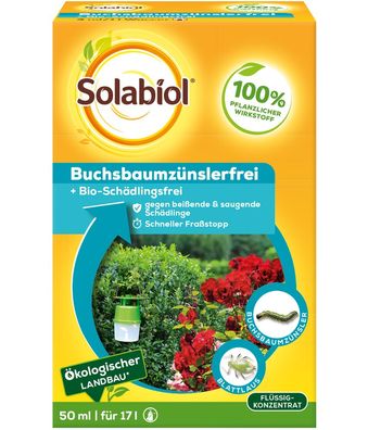 SBM Solabiol Buchsbaumzünslerfrei, 50 ml