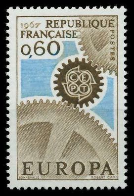 Frankreich 1967 Nr 1579 postfrisch SA52A12