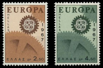 Griechenland 1967 Nr 948-949 postfrisch X9C8446