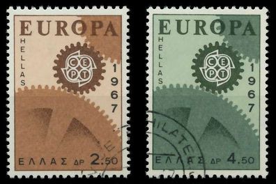 Griechenland 1967 Nr 948-949 gestempelt X9C846A