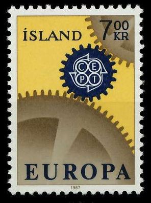 ISLAND 1967 Nr 409 postfrisch X9C84AA