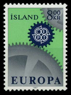 ISLAND 1967 Nr 410 postfrisch X9C84E6