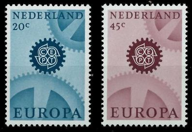 Niederlande 1967 Nr 878y-879y postfrisch X9D14BE