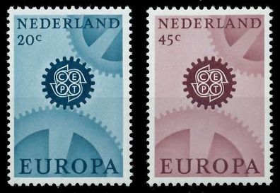 Niederlande 1967 Nr 878y-879y postfrisch X9D14CE