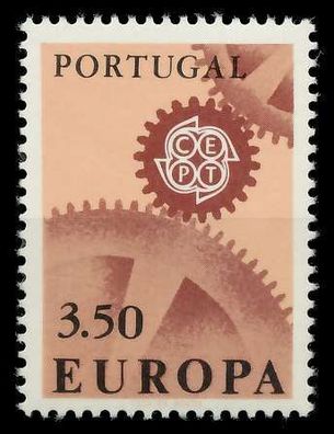 Portugal 1967 Nr 1027 postfrisch ungebraucht X9D14FA