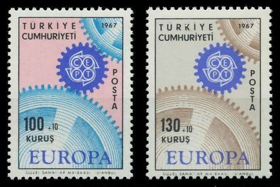 TÜRKEI 1967 Nr 2044-2045 postfrisch SA52C8A