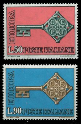 Italien 1968 Nr 1272-1273 postfrisch SA52EEE