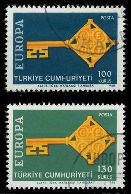 TÜRKEI 1968 Nr 2095-2096 gestempelt X9D18DE