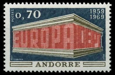 Andorra (FRANZ. POST) 1969 Nr 215 postfrisch SA5E6B2