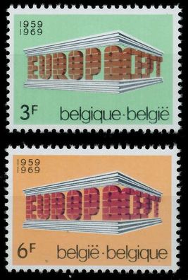 Belgien 1969 Nr 1546-1547 postfrisch SA5E6D2