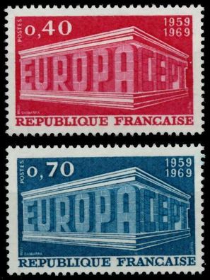 Frankreich 1969 Nr 1665-1666 postfrisch SA5E75A