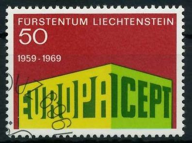 Liechtenstein 1969 Nr 507 gestempelt X9D1AA6