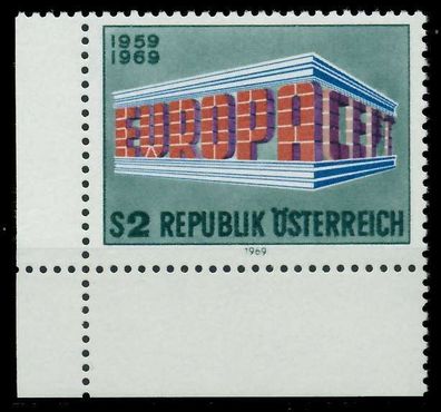 Österreich 1969 Nr 1291 postfrisch ECKE-ULI X9D1C2E