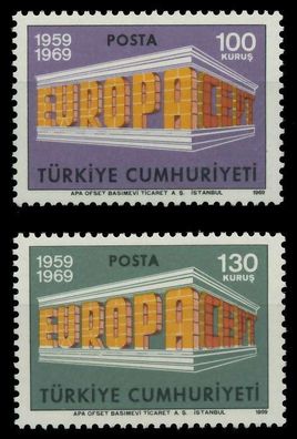 TÜRKEI 1969 Nr 2124-2125 postfrisch SA5EA8A