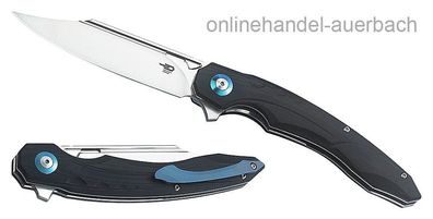 Bestech Knives Fanga Black BG18A Taschenmesser Klappmesser Messer