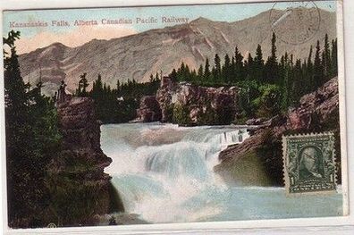 24921 Ak Kanaskis Falls Alberta Canadian Pacific Railway 1908