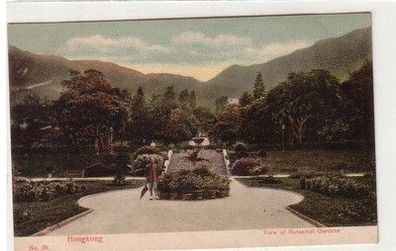 52810 Ak Hongkong View of Botanical Gardens um 1900