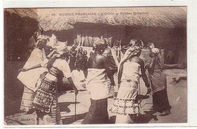 59046 Ak Guinee Francaise Kindia Danses Indigenes 1907