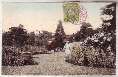 59038 Ak Yokohama Japan Bluff Garden 1908