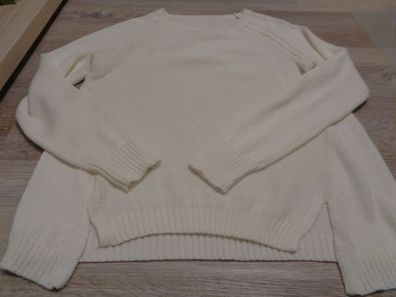 Pullover beige mit langen Arm - Größe 44