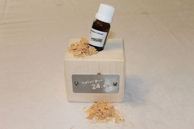 Zirbenöl 10 ml 100% rein Natur Zirbenholz Holzwürfel Deko ätherische Öle