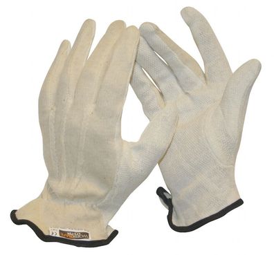 12 Paar Arbeitshandschuhe Baumwolle Montage Handschuhe Noppen Gartenhandschuhe