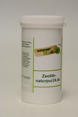 Zeolithamin Gesteinspulver Zeolith Montmorillonit 250 g 10-15 µm Heilerde
