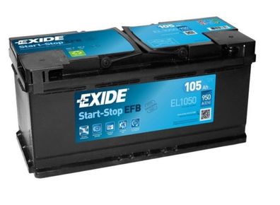 EL1050 EXIDE EFB Start-Stop 12V/105Ah 950A (EN) Erstausrüstertechnologie