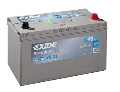 EXIDE Premium EA954 Asia 12V/95Ah 800A (EN) Erstausrüstertechnologie Hochwertig