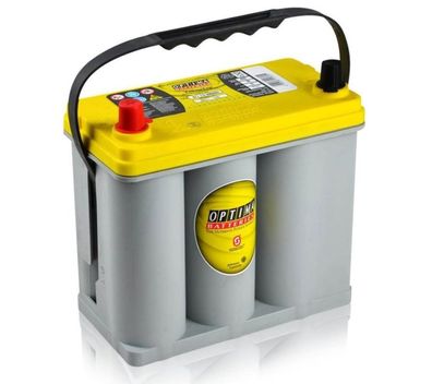 OPTIMA Yellow Top YTS-2.7L 12V/38Ah 460A AGM Zyklenfest, Spiralcell Technologie