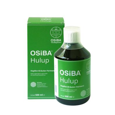 75,98€/ L) OSiBA Hulup 500ml, enzymreiches Fermentationsgetränk, mit EMfermentiert