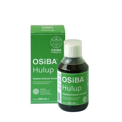 86€/ L) OSiBA Hulup 250ml, enzymreiches Fermentationsgetränk, mit EMfermentiert