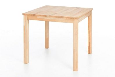Esstisch 80x80 cm Kernbuche massivholz geölt Küchentisch Esszimmertisch Tisch