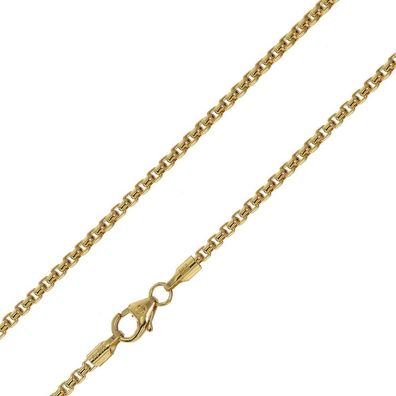 trendor Schmuck Halskette für Anhänger 585 Gold 14 Karat Venezia Breite 2,0 mm 75166