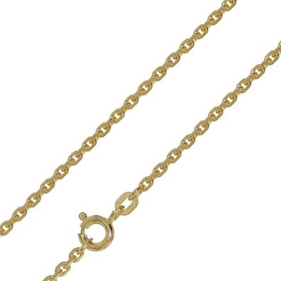 trendor Schmuck Halskette für Anhänger 14 Karat Gold 585 Ankerkette 1,9 mm 75190