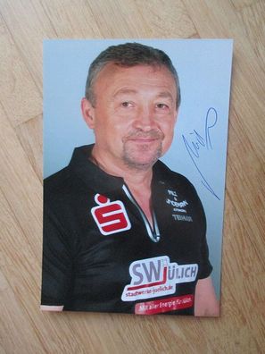 Tischtennis Bundesliga TTC indeland Jülich Miros Broda - handsigniertes Autogramm!!!!