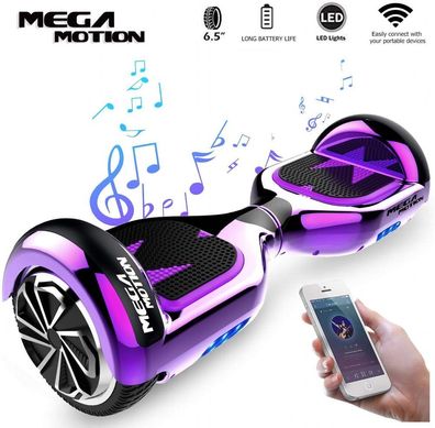 6.5 Zoll Cool&Fun Hoverboard mit Bluetooth Elektro scooter Balance scooter