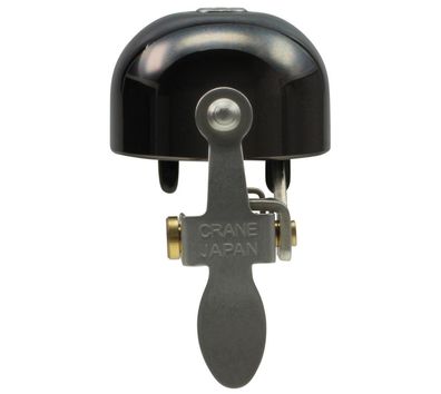 Crane Bell Co. E-NE ene Klingel Glocke Retro Design Horn Bell neoblack schwarz