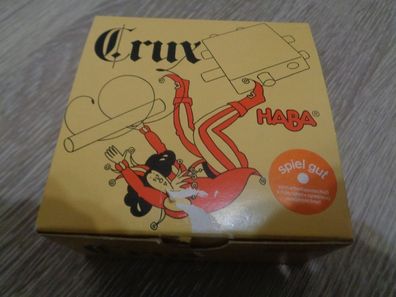 Crux von Haba -Knobel und Puzzlespiel aus Holz in Taschenformat