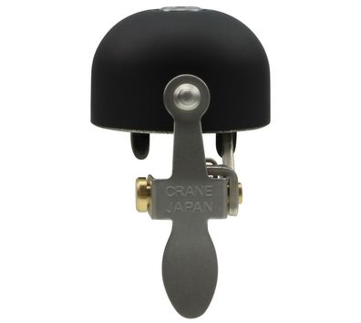 Crane Bell Co. E-NE ene Klingel Glocke Retro Design Horn Bell stealth black