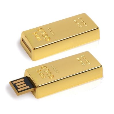 Goldbarren USB Stick Gold USB Flasch Drive 2.0