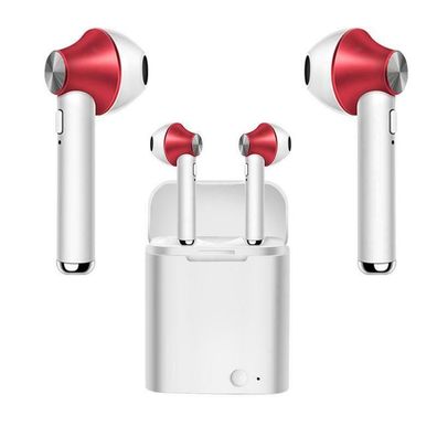 Bluetooth Kopfhörer In Ear D012A Rot TWS Universal für IOS und Andoid