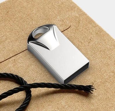 M2 USB Stick MINI Metall USB Flash Drive 2.0 Ultra klein idealer Zusatzspeicher