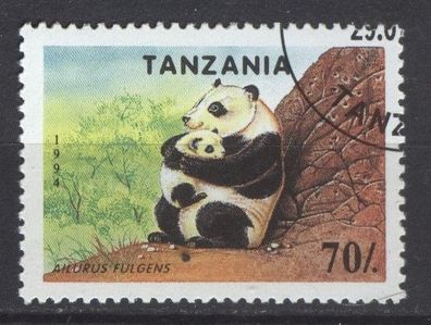 Tansania Mi 1776 gest Panda mot1843
